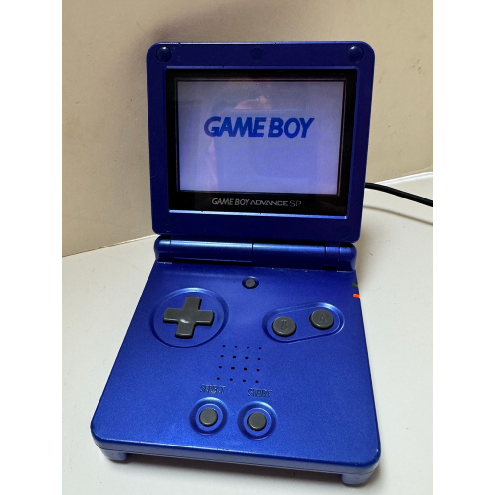 Nintendo Game Boy Advance SP Handheld AGS 001 Blue working Authentic